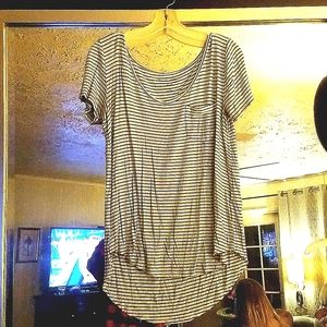 Stripped loose fit tshirt 10 OBO